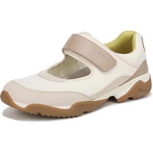 imageVionic Womens Walk Slim Giselle SneakerIvoryGold Leather  Suede