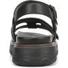 imageVionic Womens Solana Slingback SandalsBlack Leather