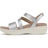 imageVionic Sophia Slingback SandalsSilver Leather