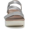 imageVionic Sophia Slingback SandalsSilver Leather