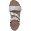 imageVionic Sophia Slingback SandalsSilver Leather