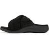 imageVionic Womens Relax Ii Slides SlipperBlack Shearling