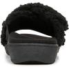 imageVionic Womens Relax Ii Slides SlipperBlack Shearling