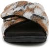 imageVionic Womens Relax Ii Slides SlipperBrown Multi Camo Felt