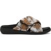 imageVionic Womens Relax Ii Slides SlipperBrown Multi Camo Felt
