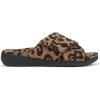 imageVionic Womens Relax Ii Slides SlipperBrown Multi Leopard