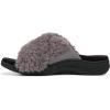imageVionic Womens Relax Ii Slides SlipperCharcoal Grey Fabric