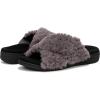 imageVionic Womens Relax Ii Slides SlipperCharcoal Grey Fabric