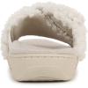 imageVionic Womens Relax Ii Slides SlipperCream White Fabric