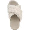 imageVionic Womens Relax Ii Slides SlipperCream White Fabric