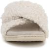 imageVionic Womens Relax Ii Slides SlipperCream White Fabric