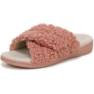 imageVionic Womens Relax Ii Slides SlipperCinder Rose Pink Fabric
