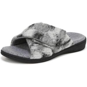 imageVionic Womens Relax Ii Slides SlipperGray Multi Cam Felt