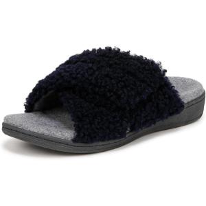 imageVionic Womens Relax Ii Slides SlipperNavy Blazer Fabric