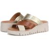 imageVionic Womens Uptown Sunset Slide SandalTanGold Leather