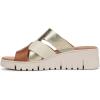 imageVionic Womens Uptown Sunset Slide SandalTanGold Leather
