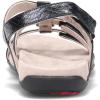 imageVionic Womens Womens Rest Amber Backstrap Sandal  Ladies Adjustable Walking Sandals with Concealed Orthotic Arch SupportBlack