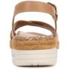 imageVionic Womens Mar SandalCamel Brown Leather