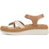 imageVionic Womens Mar SandalCamel Gold Leather