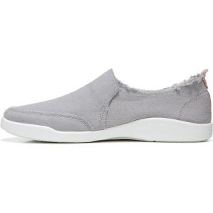 imageVionic Womens Malibu Slipons Sneakers Light Grey Canvas 9