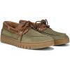 imageVionic Mens Uptown Boat SneakerOlive Multi Nubucks Leather