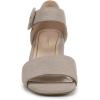 imageVionic Womens Chardonnay Heeled SandalCobblestone Suede