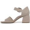 imageVionic Womens Chardonnay Heeled SandalCobblestone Suede