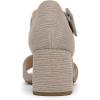 imageVionic Womens Chardonnay Heeled SandalCobblestone Suede