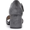 imageVionic Womens Chardonnay Heeled SandalSlate Grey Velvet