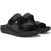imageVionic Womens Hope Rx Slide SandalBlack KnitSuede