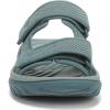 imageVionic Womens Hope Rx Slide SandalBodega Blue KnitSuede