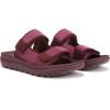 imageVionic Womens Hope Rx Slide SandalCherry Jubilee KnitSuede
