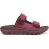 imageVionic Womens Hope Rx Slide SandalCherry Jubilee KnitSuede
