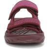 imageVionic Womens Hope Rx Slide SandalCherry Jubilee KnitSuede