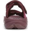 imageVionic Womens Hope Rx Slide SandalCherry Jubilee KnitSuede