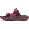 imageVionic Womens Hope Rx Slide SandalCherry Jubilee KnitSuede