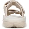 imageVionic Womens Hope Rx Slide SandalParchment Metallic KnitSuede