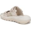 imageVionic Womens Hope Rx Slide SandalParchment Metallic KnitSuede