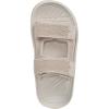 imageVionic Womens Hope Rx Slide SandalParchment Metallic KnitSuede