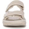 imageVionic Womens Hope Rx Slide SandalParchment Metallic KnitSuede