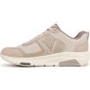 imageVionic Womens Walk Strider Knit SneakerLucid Beige Leather and Knit