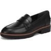 imageVionic Womens Cleo LoaferBlack Tumble Leather