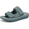 imageVionic Womens Hope Rx Slide SandalBodega Blue KnitSuede