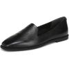 Black Tumbled Leather
