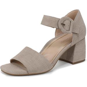 imageVionic Womens Chardonnay Heeled SandalCobblestone Suede