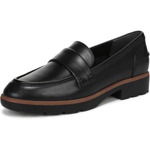imageVionic Womens Cleo LoaferBlack Tumble Leather