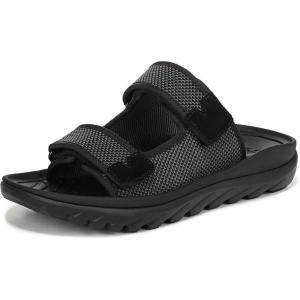 imageVionic Womens Hope Rx Slide SandalBlack KnitSuede