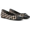 imageVionic Womens Klara Ballet FlatBlack Cream