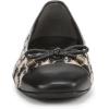 imageVionic Womens Klara Ballet FlatBlack Cream