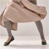 imageVionic Womens Klara Ballet FlatBlack Leather